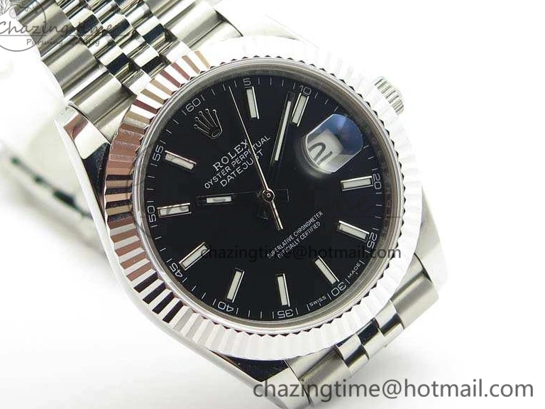 MiroTime 0510 SmartChoice DateJust II 40mm BP Maker Best Edition Black Dial On New Version Jubilee Bracelet A 3538